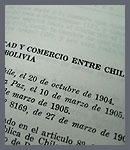 BoLivia-Chile: 100 años despues del tratado de paz y &quot;amistad&quot;